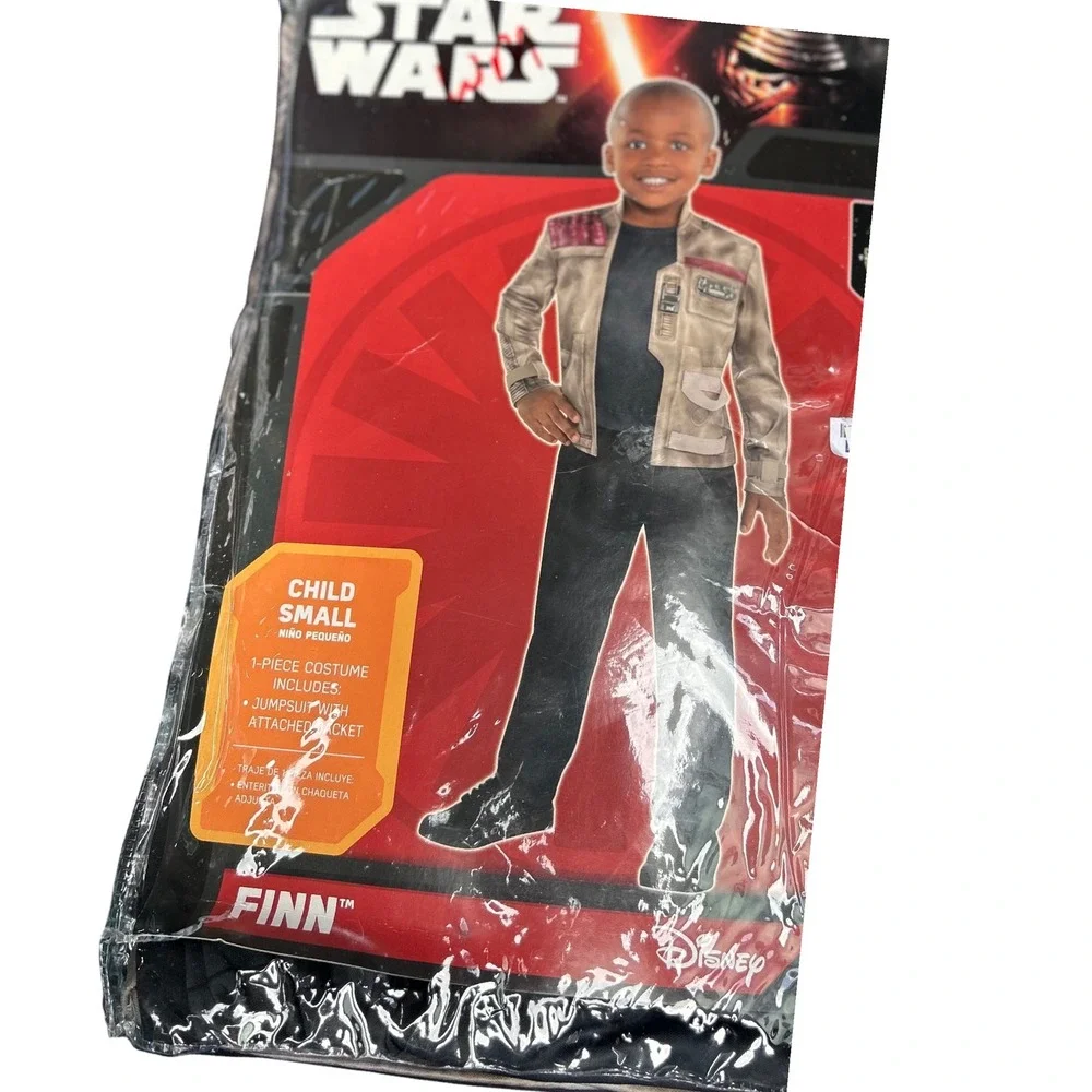 Star Wars The Force Awakens‎ FINN Costume Child Small 4-6 New - Picture 3 of 9